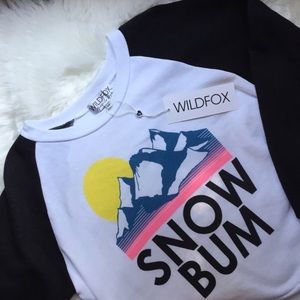 Wildfox Snow Bum Sweatshirt
